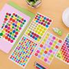 EUSTACE Reward Stickers Large Capacity Smile Face Circular Star Stickers Colorful for Schoolchildren and Teachers' Rewards