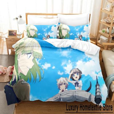 Death March to the Parallel World Rhapsody Ložní souprava Jednolůžko Twin Full Queen King Size Ložní souprava Ložnicová souprava pro dospělé 3dílná