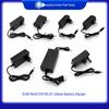 16.8V 2A Fast Lithium Battery Charger with 1A/25.2V Options, US/EU/UK Plug Specifications, In Stock