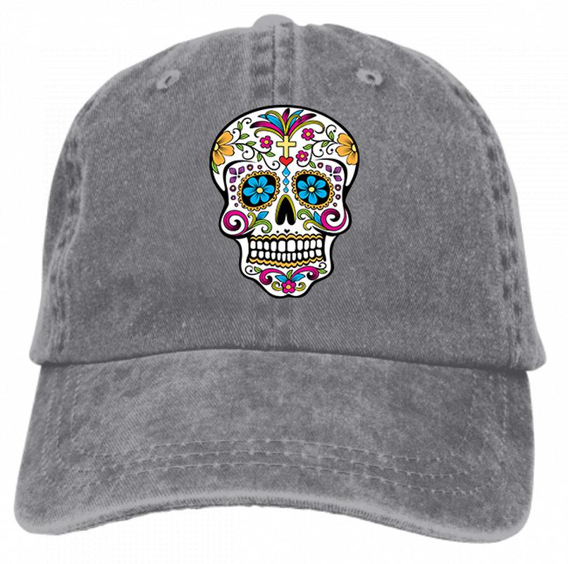 Mexico Soccer The Baseball Cap Day of The Dead Hats Sport Unisex Outdoor Custom Mexican Sugar Skull Funny Hats