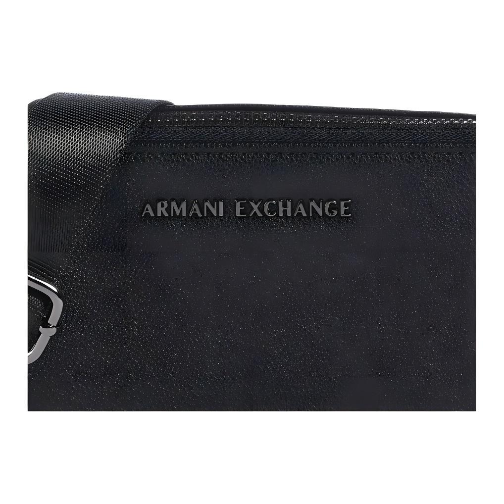 New ARMANI EXCHANGEAE Synthetic Material Crossbody Bags Men's Black XM000864-AF13924-UC001