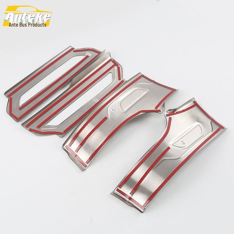 Jaguar 16 F Schweller & Stoßfänger Edelstahl Willkommenspedalstreifen Patch