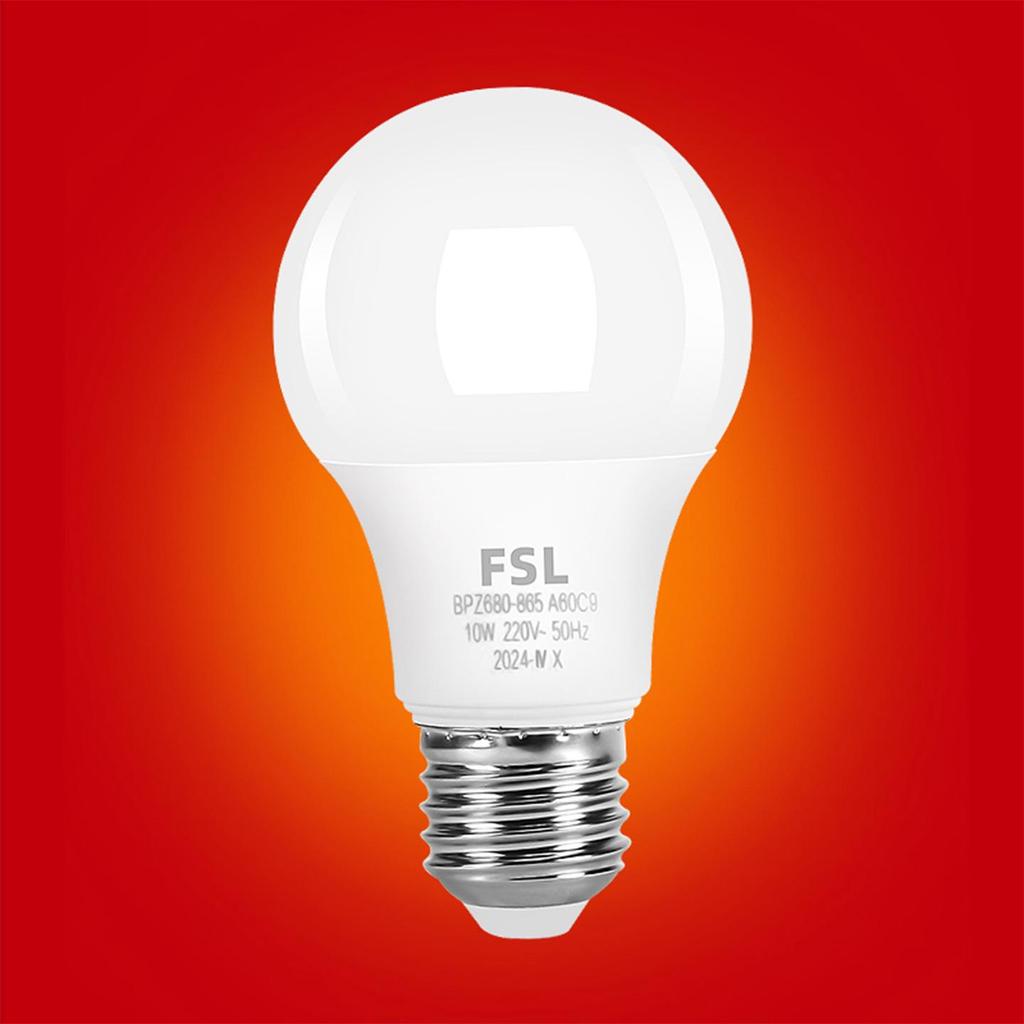 Energie sparende LED-Glühbirne, E27-Schraubfassung, superhelles warmweißes Licht für die Heimbeleuchtung.