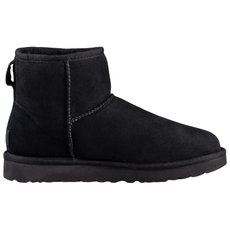 (WMNS) UGG Classic Mini II 'Black' Women's 1016222-BLK