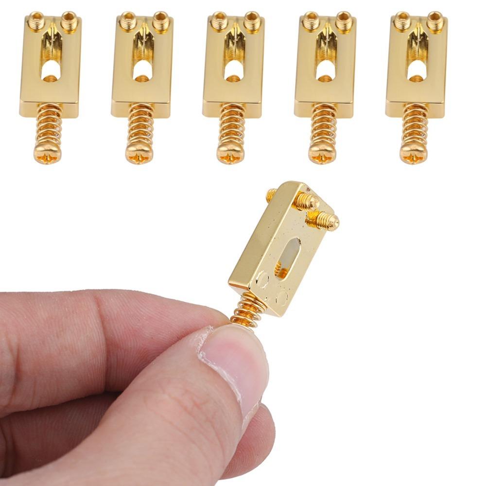 6PCS Included Wrench Electric Guitar Bridge Parts Electric Guitar Replacement Parts  Guitar