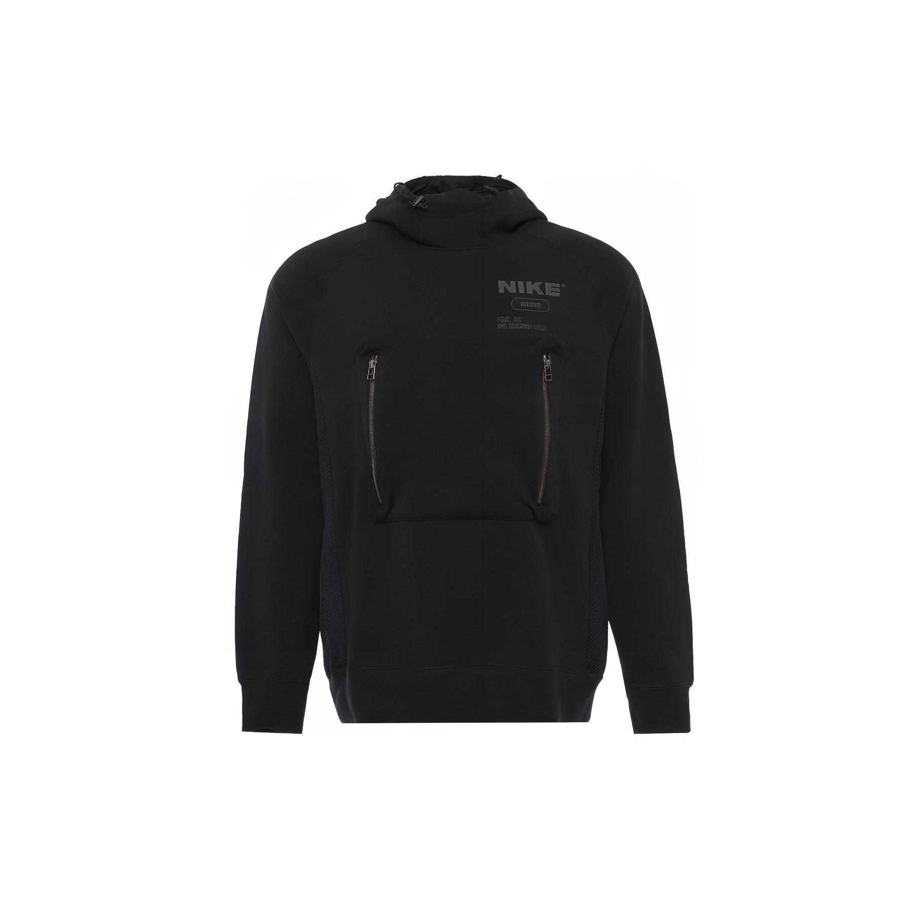 Nike Sportswear City Made French Terry Pullover Hoodie  Black  Men s DD5926-010 XL