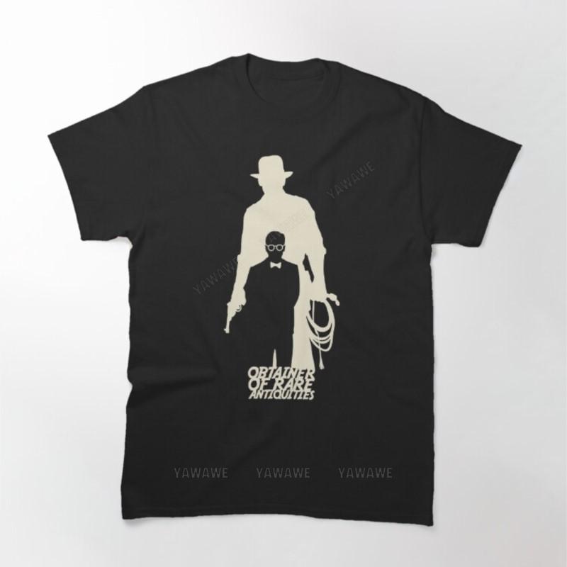 Cotton teeshirt man fashion t shirts Obtainer of Rare Antiquities dark T Shirt Printed T Shirt male short sleeve casual tops S