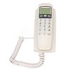 KXT777CID Corded Wall Phone Calendar LCD Display Redial Function Landline Corded Telehone for Hotel Home Office