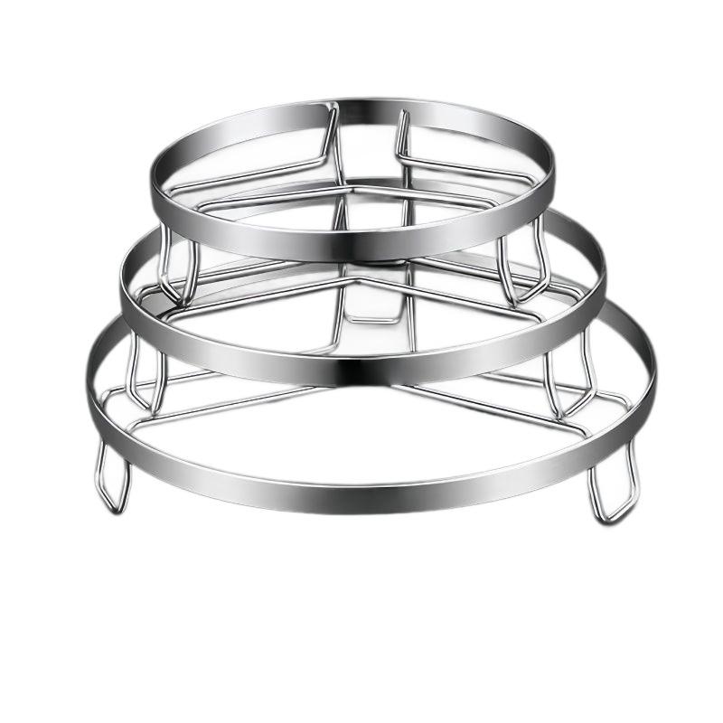 Universal Stainless Steel Steaming Rack and Heat Insulation Pad for Rice Cookers and Pots