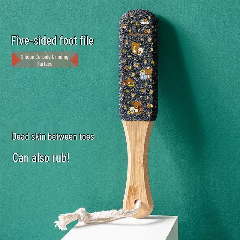 Rilakkuma Double-Sided Foot File: Callus Remover & Itch Relief Scraper