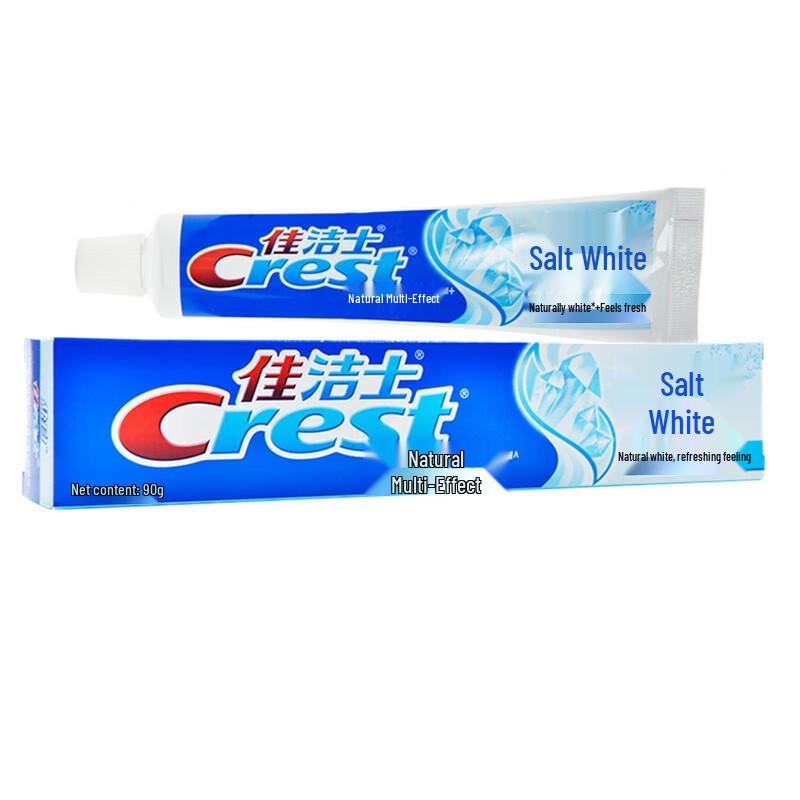 Crest Natural Multi-Effect Salt White Toothpaste