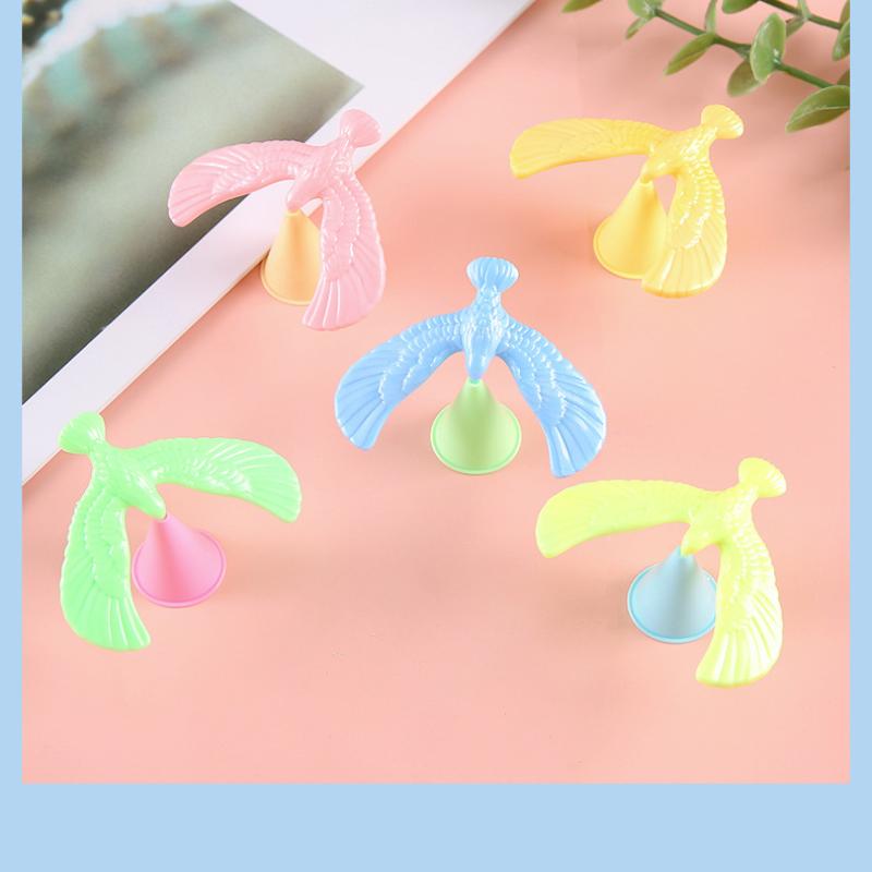 10Pcs/Set Mini Balance Eagle Gravity Bird Puzzle Tumbler Toy For Kid Party Favor Baby Shower Goodie Bags Pinata Fillers