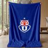 Universidad de Chile Theme blanket Soft Flannel Blanket Plush Throw Blanket Cozy Sofa Bed Blanket for Home Decor