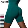 Auroth Summer Sports Shorts Dame Scrunch Butt Yoga Shorts Sexy Peach Hip Gym Fitness Short Pants