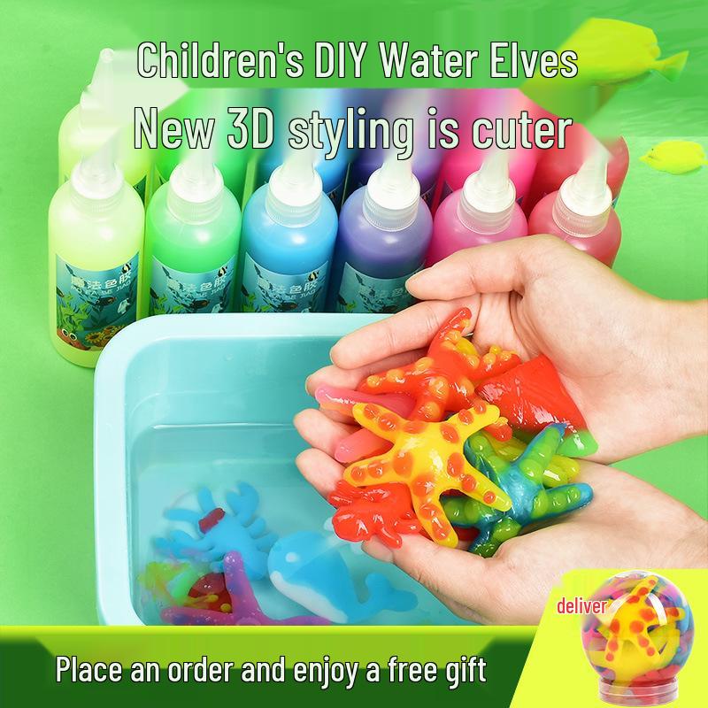 

Magic Water Elf: DIY Crystal Spirit Educational Toy for Girls (Ages 3-6)