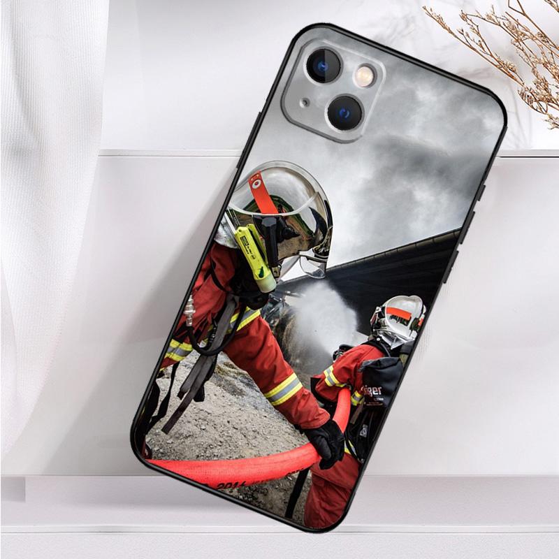 

Чохол для телефону Firefighter Heroes Fireman для iPhone 16 15 14 13 12 11 Pro Max Mini X XR XS Max 7 8 Plus задня кришка iPhone 12