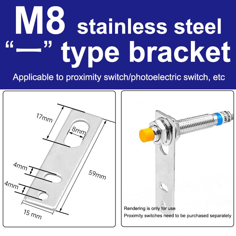M8M12M18M30  1 tvarovaný L-tvarovaný Montážní Pevný Základní Držák Pro Bezkontaktní Spínač Fotoelektrický Spínač Senzor