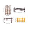 10Pc/Set Fence Decoration Model Simulation Farm Ranch Diy Sand Table Fence Accessories Static Trumpet Children Toy