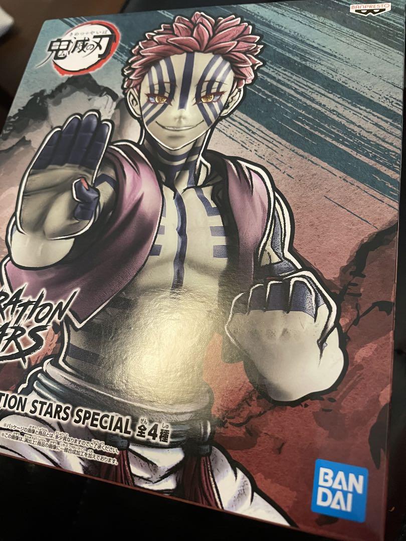 

[ИСПОЛЬЗОВАН] Убийца демонов: Фигурка Kimetsu no Yaiba Аказа (сниженная цена)