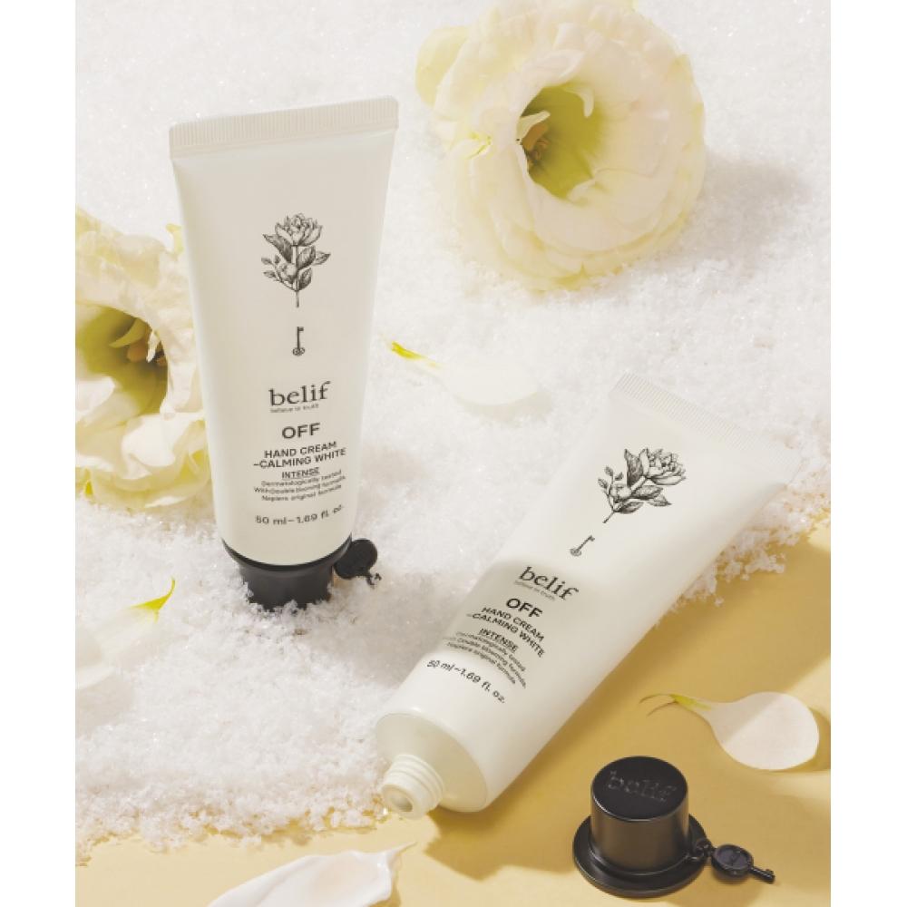belif Крем для рук Off Hand Cream Intense Успокаивающий Белый 50мл NONE