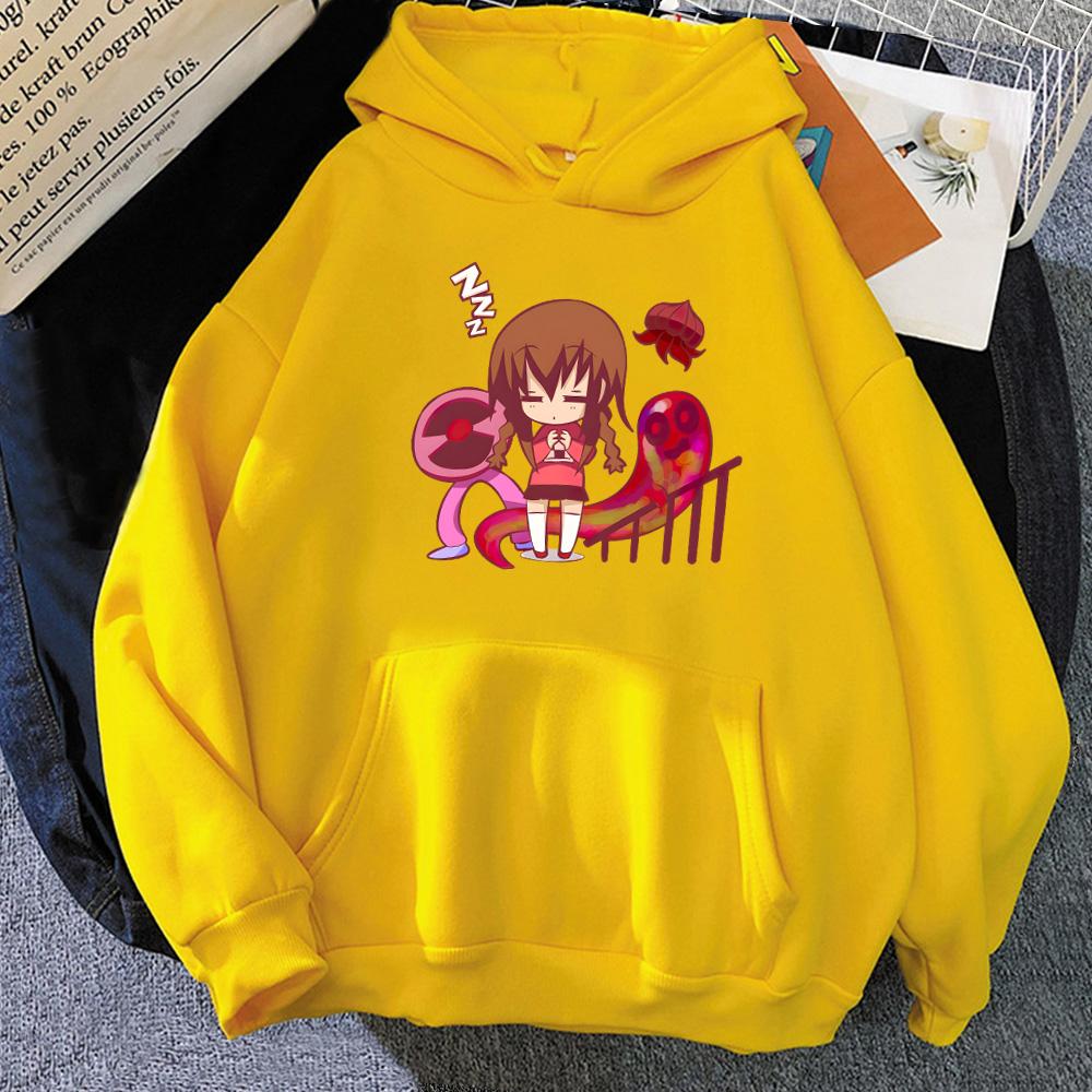 Yume Nikki Hoodie Cute Funko Pop Comic Sweatshirt Fleece Comfortable with Hooded Clothing Women/men Casual Long Sleeve Pullovers