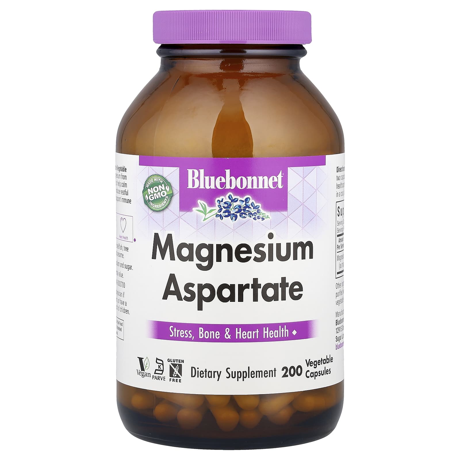 

Magnesium Aspartate, 200Mg, 200 Veggie Caps
