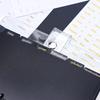 Hot Stamping English Calendar Sticker Budget Month Transparent PET Sticker Index Ear Label Sticker