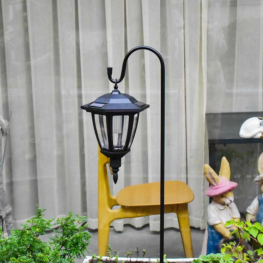 Rust-Proof Outdoor Shepherd Hook: Detachable Iron Craft for Yard and Garden