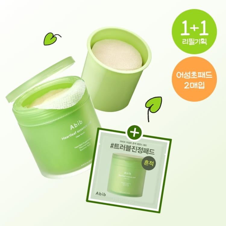 Abib Heartleaf Essence Pad 70ea+refill 70ea single