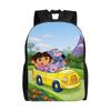 D-Doras and Friends Backpack Student  Lightweight Backpacks Polyester Style School Bags Outdoor Designer Rucksack