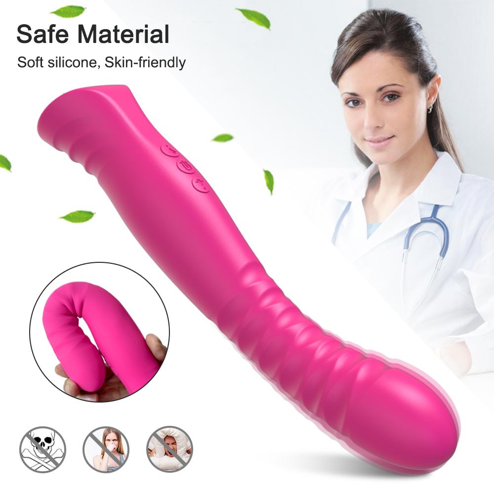 10 ισχυρές λειτουργίες δόνησης Magic Wand Vagina Dildo Vibrator Sex Toys for Woman G Spot Vibrator για γυναίκες