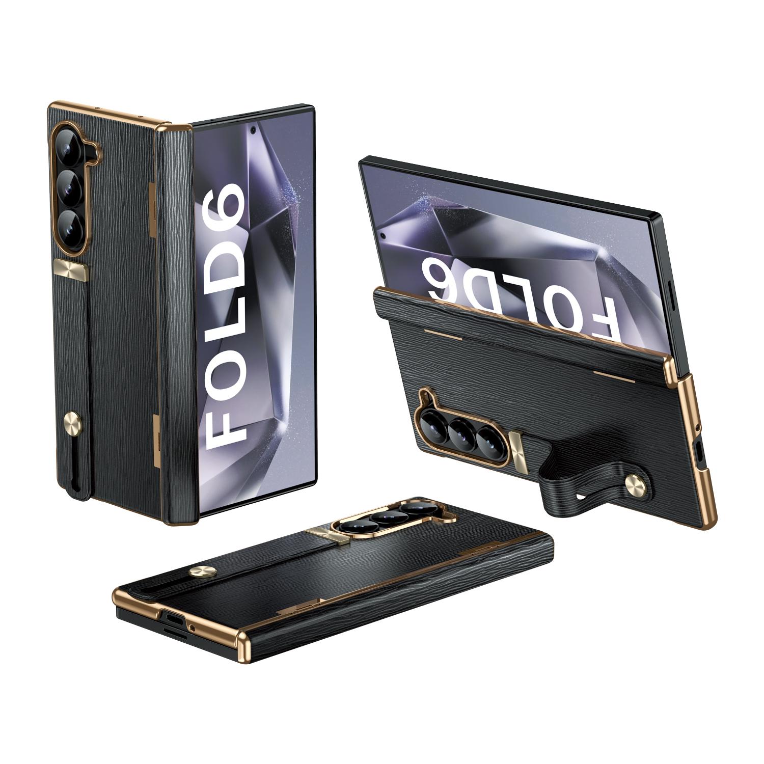 

Невидимий кронштейн для чохла Samsung Galaxy Z Fold 6, висувний ремінь на зап’ясті, захисна кришка петлі Plastic&Samsung Z Fold 6 чорний