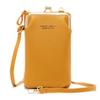 Smartphone Pouch for Shoulder Waterproof Mini Accessory Card Large Simple [FANDARE] Women, Wallet, Bag, PU, 6.5-inch, 2-Layer, Pouch, Crossbody, Case,