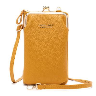 Smartphone Pouch for Shoulder Waterproof Mini Accessory Card Large Simple [FANDARE] Women, Wallet, Bag, PU, 6.5-inch, 2-Layer, Pouch, Crossbody, Case,