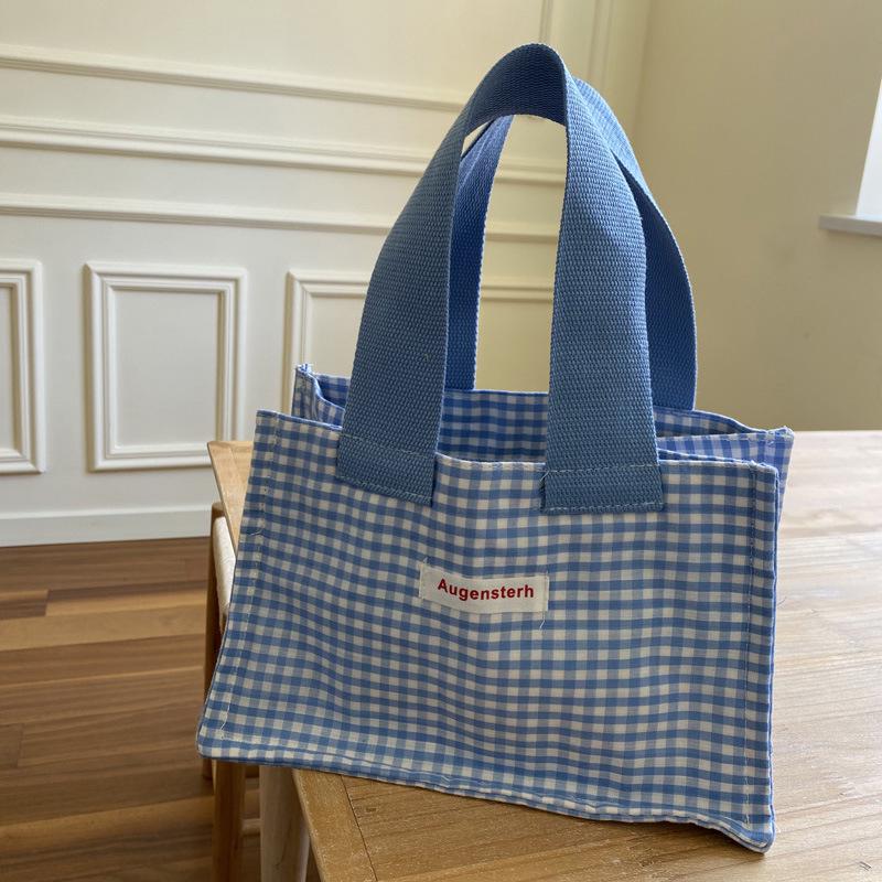 Корейская 2023 Водонепроницаемая Мини Холщовая Сумка-Тоут