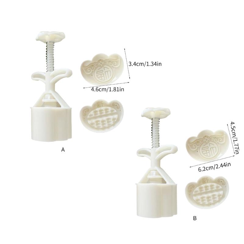Tradycyjne Ciastka Stempel do Ciastek Ręcznie Wciskany Forma do Ciasta Księżycowego Nadziewanego Pastą z Fasoli Naczynia do Pieczenia Deserowa Forma dla Miłośnika Gotowania