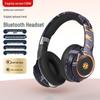 Noise-Cancelling Over-Ear Wireless Bluetooth Headphones with Card Slot and Long Battery Life for Gaming and Universal Compatibility
