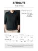Yiliteng Men's Thickened Lapel Knitted Pullover Sweater