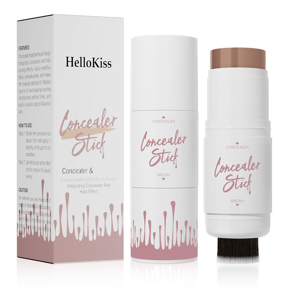 Natural Smooth Blush Stick Long Lasting Moisturizing Waterproof Contour Highlighter Blush Y4V5