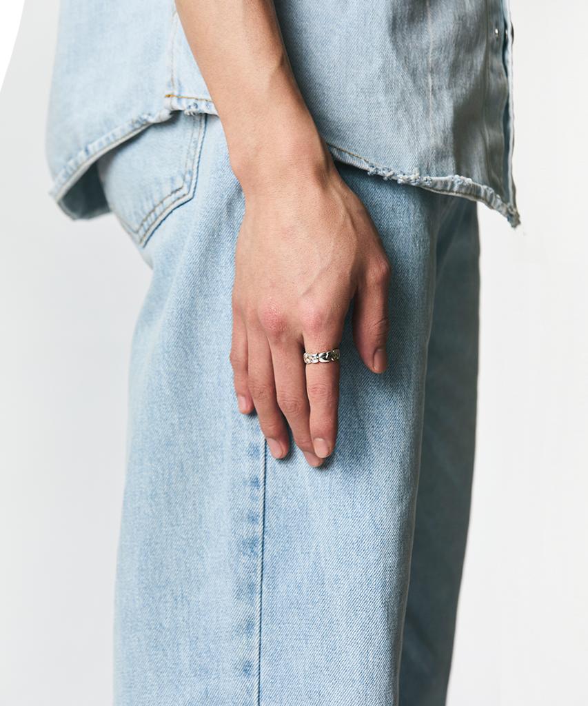 Yune Wave Cat Tail Ring_[Silver925]