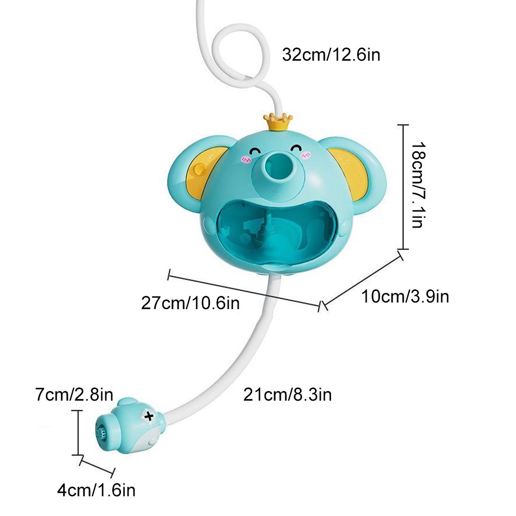Childrens Shower Toy Electric Elephant Shower With Bubble Mode And Showerhead Mode Shower Shower Toy