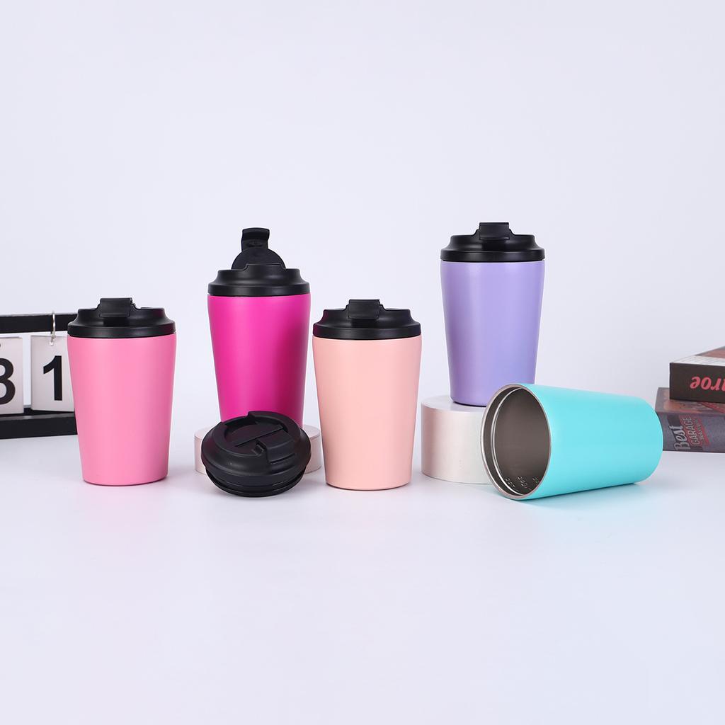 Insulated Water Bottles Stainless Steel Coffee Cup Water Bottles Coffee Cups with Lid Coffee Mug Cafe Cup Bottle
