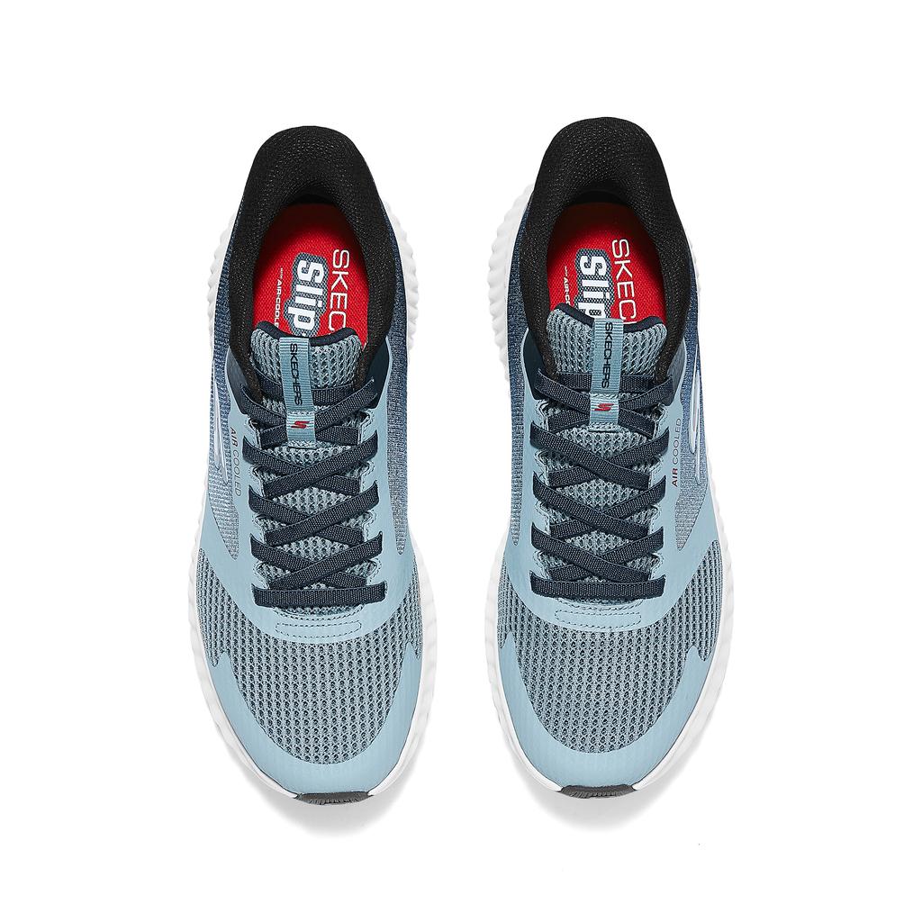 Skechers Go Run Now - Starfuse Fashion Comfortable Versatile Low-Top Casual Shoes Men Sneakers Dark-Blue 220380-SLT