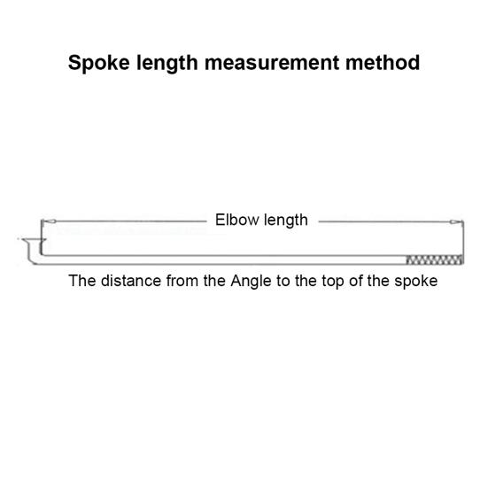 16Pcs 251mm-269mm MTB Mountain Bicycle Bike Wheel Steel Spokes Parts with Caps