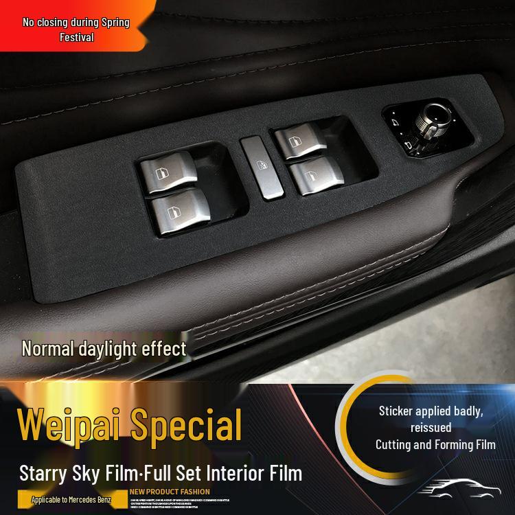 Starry Sky Glitter Film for WEY VV5/VV6/VV7S Interior Decoration