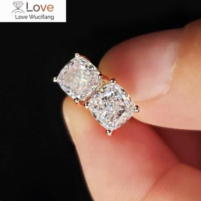 Modische Ohrstecker für Damen sind schlicht im Design Glänzende Kristall-Ohrstecker Tragbare Accessoires für den täglichen Gebrauch Moderne Schmuckstücke