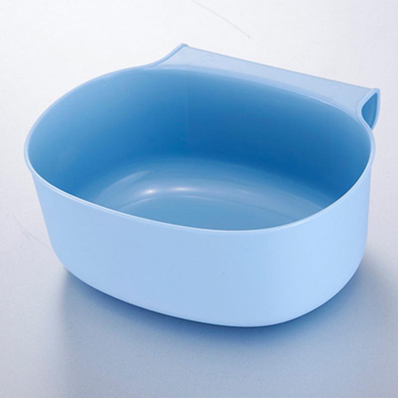 Door Hanging Trash Can for Kitchen, Cabinet, or Drawer - Plastic Storage Organizer for Desktop or Bedside