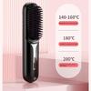 Cordless Hair Straightener With Adjustable Precise Temperature Control Portable Rechargeable Straightening Comb