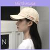 Versatile White Baseball Cap For Women Men Ins Korean Style Face Hat Slimming