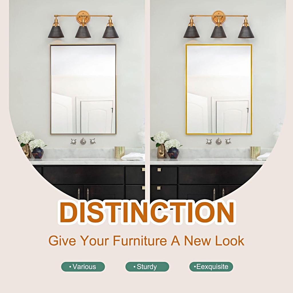 1000cm Flexible Glossy Trim PVC Waterproof Decorative Border Seal for Tile Wardrobes Border, Self-Adhesive Strip, Walls, Mirrors, Ceilings, Edges,